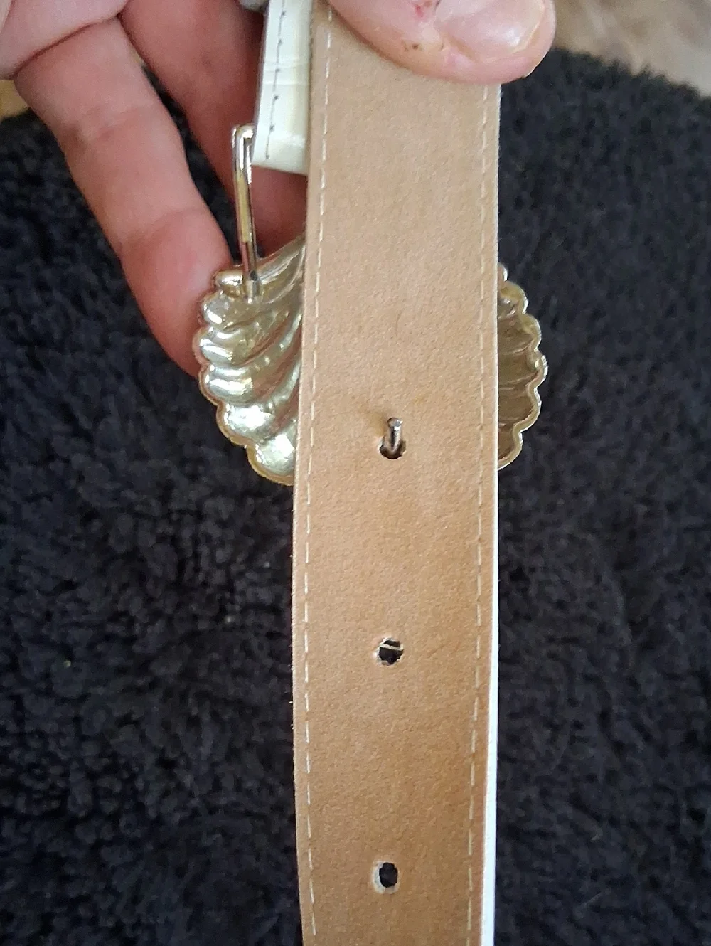 White Shell Belt - Picture 4 of 4